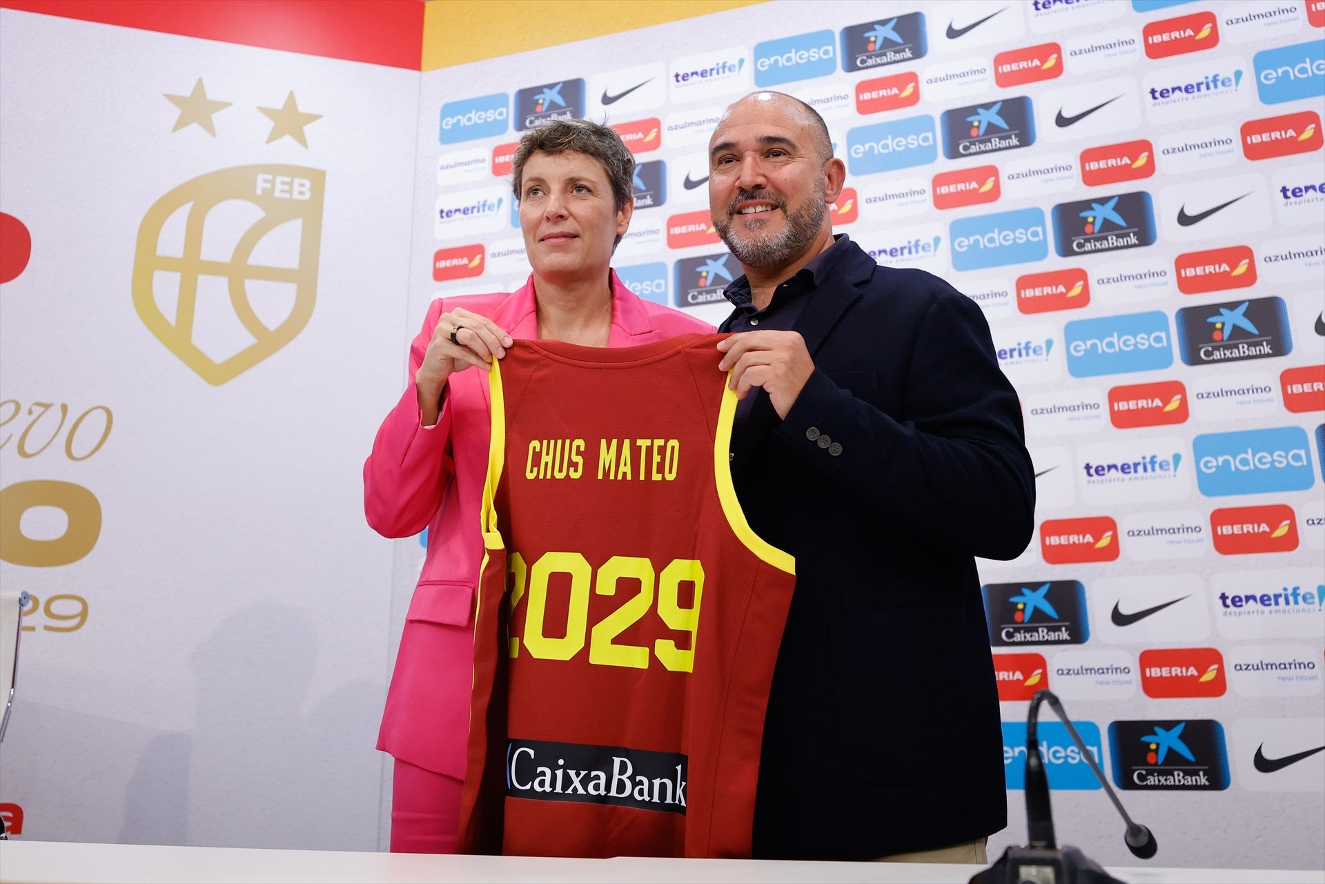 Chus Mateo: "Quiero conseguir el compromiso y la ilusión del equipo y de los españoles"