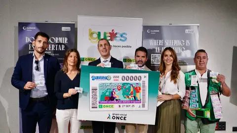 El cupón de la ONCE reivindica ‘Turismo accesible para disfrutar en igualdad’ e Ilunion Hotels demuestra que es posible El cupón de la ONCE reivindica ‘Turismo accesible para disfrutar en igualdad’ e Ilunion Hotels demuestra que es posible