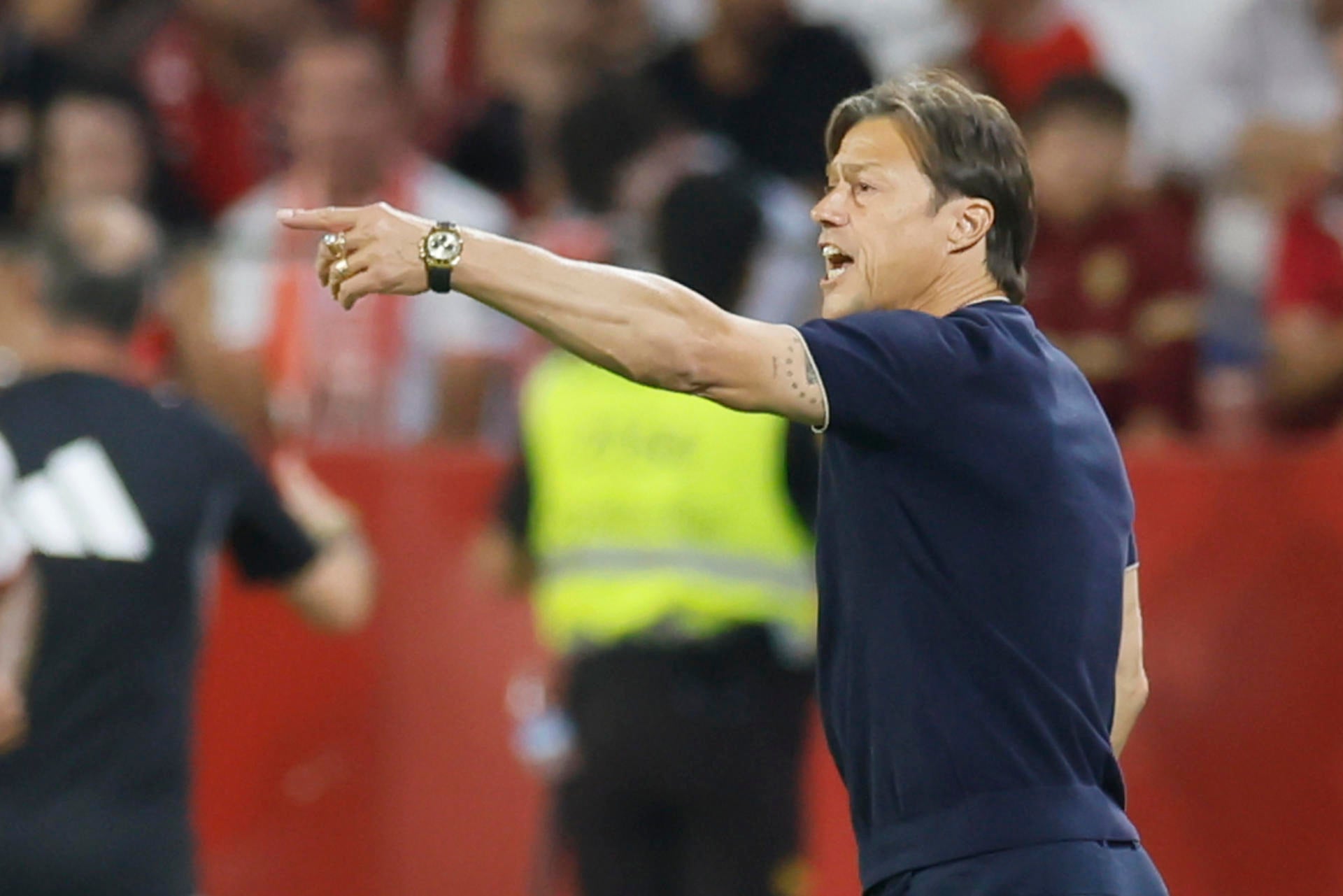 Almeyda: "Con uno menos debimos cuidar el punto que teníamos" Almeyda: "Con uno menos debimos cuidar el punto que teníamos"