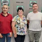 Cristóbal Llorens, concejal de Fiestas de La Nucía, y Andreu Juan, presidente de la Penya Els Festers-Majorals 2026. Cristóbal Llorens, concejal de Fiestas de La Nucía, y Andreu Juan, presidente de la Penya Els Festers-Majorals 2026.