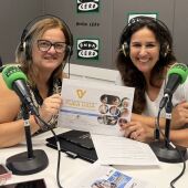 Marisa Cortés, edil de Sanidad de l'Alfàs del Pi, y Susana Ruiz, Coordinadora del II Congreso Pura Vida.