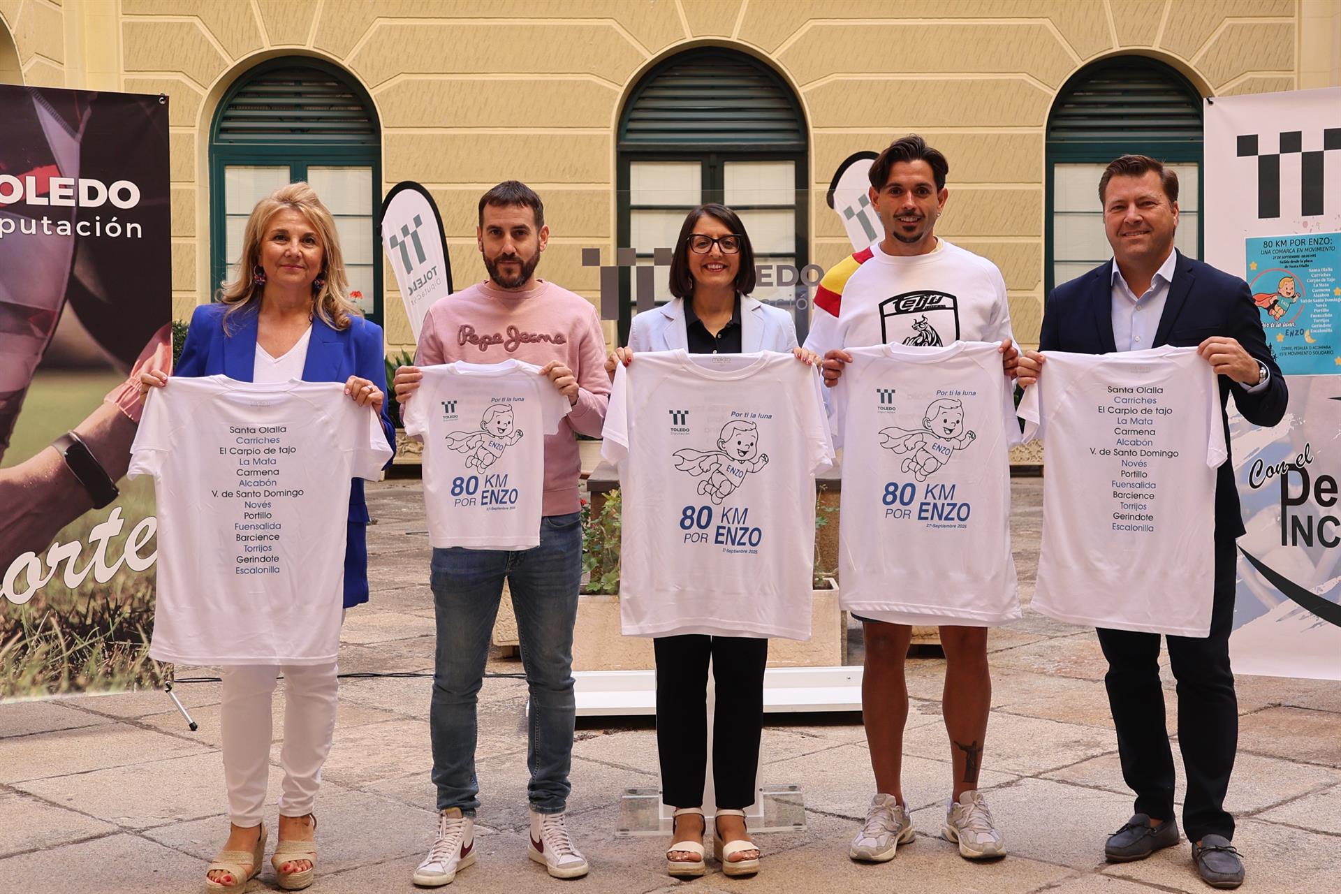 El reto solidario '80 kilómetros por Enzo' llega este sábado El reto solidario '80 kilómetros por Enzo' llega este sábado