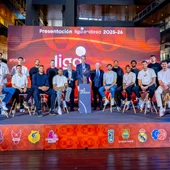 Foto de familia de la presentación de la Liga Endesa 25-26 Foto de familia de la presentación de la Liga Endesa 25-26