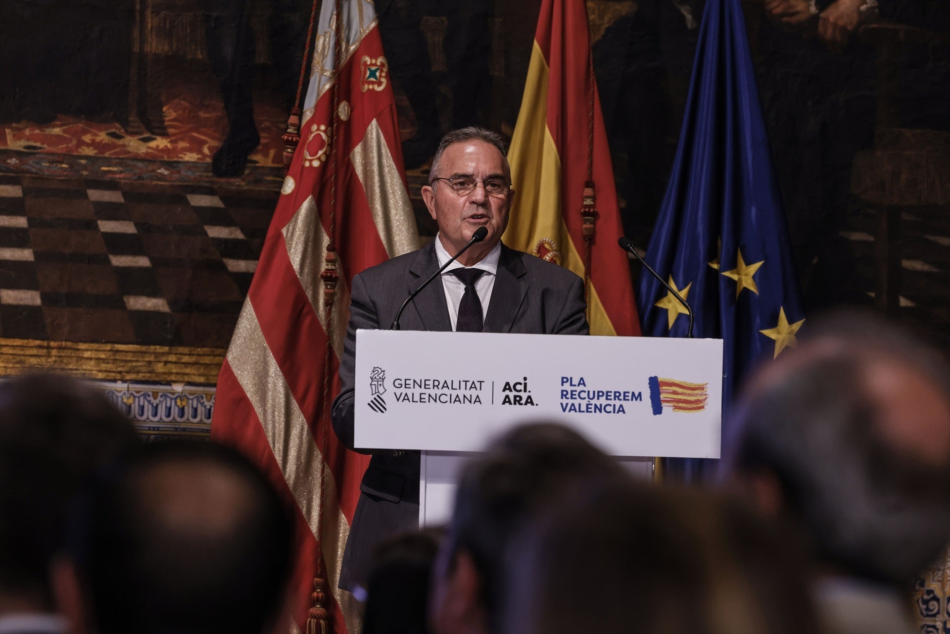 Gan Pampols lamenta la falta de "autoprotección" en la DANA: "Es no bajar al garaje cuando entra agua. No tiene que ver con el aviso" Gan Pampols lamenta la falta de "autoprotección" en la DANA: "Es no bajar al garaje cuando entra agua. No tiene que ver con el aviso"