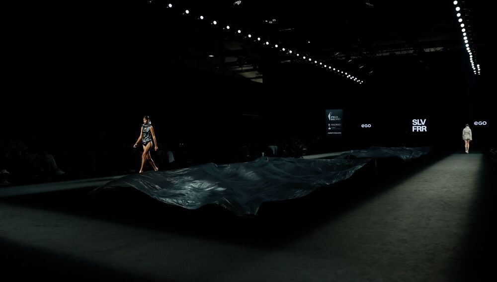 Silvia Ferrer en la Fashion Week de Madrid. 