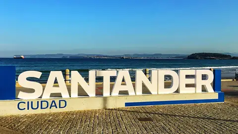 Letras Santander Ciudad en El Sardinero Letras Santander Ciudad en El Sardinero