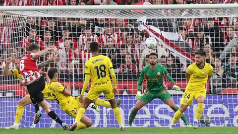 Athletic y Girona firman un empate insuficiente para ambos