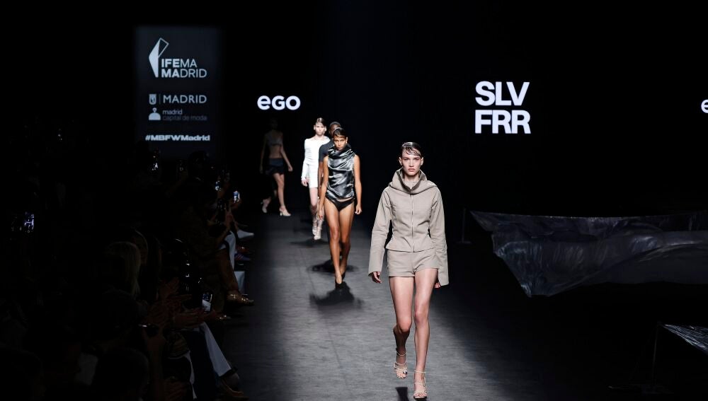 Silvia Ferrer en la Fashion Week de Madrid. 