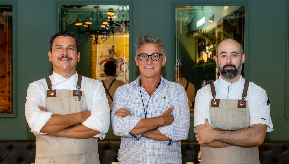 Matías Sepúlveda, Rafa Higón y Jesús Muñoz. 