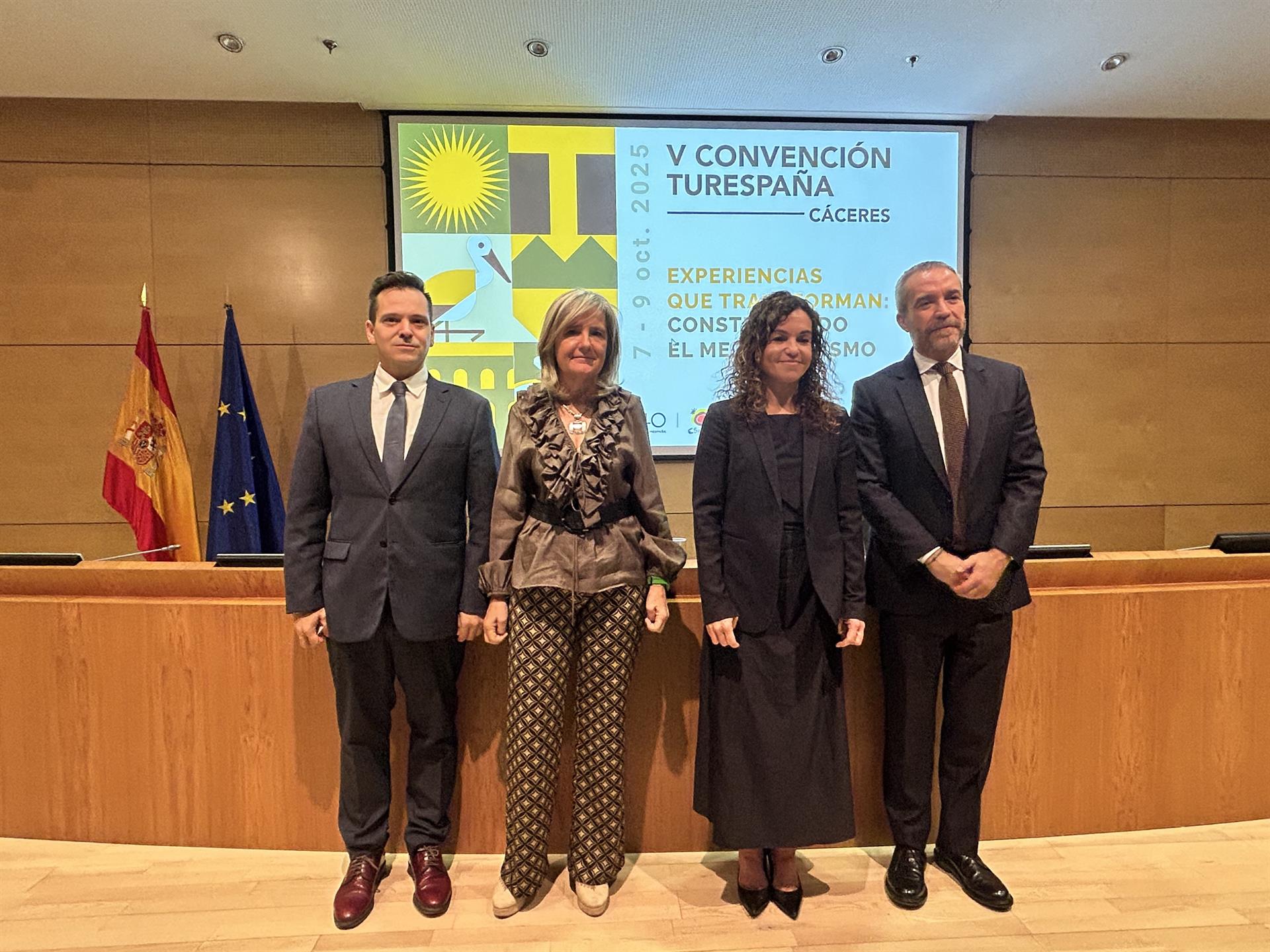 Extremadura reforzará su proyección internacional durante la V Convención de Turespaña en Cáceres Extremadura reforzará su proyección internacional durante la V Convención de Turespaña en Cáceres