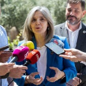 La secretaria de Estado de Migraciones, Pilar Cancela (c), en una imagen de archivo.