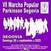 La VII Marcha de Parkinson Segovia espera llegar este domingo a los 500 dorsales previstos