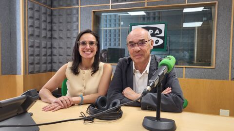 Lara Vivero y Francisco Jorquera