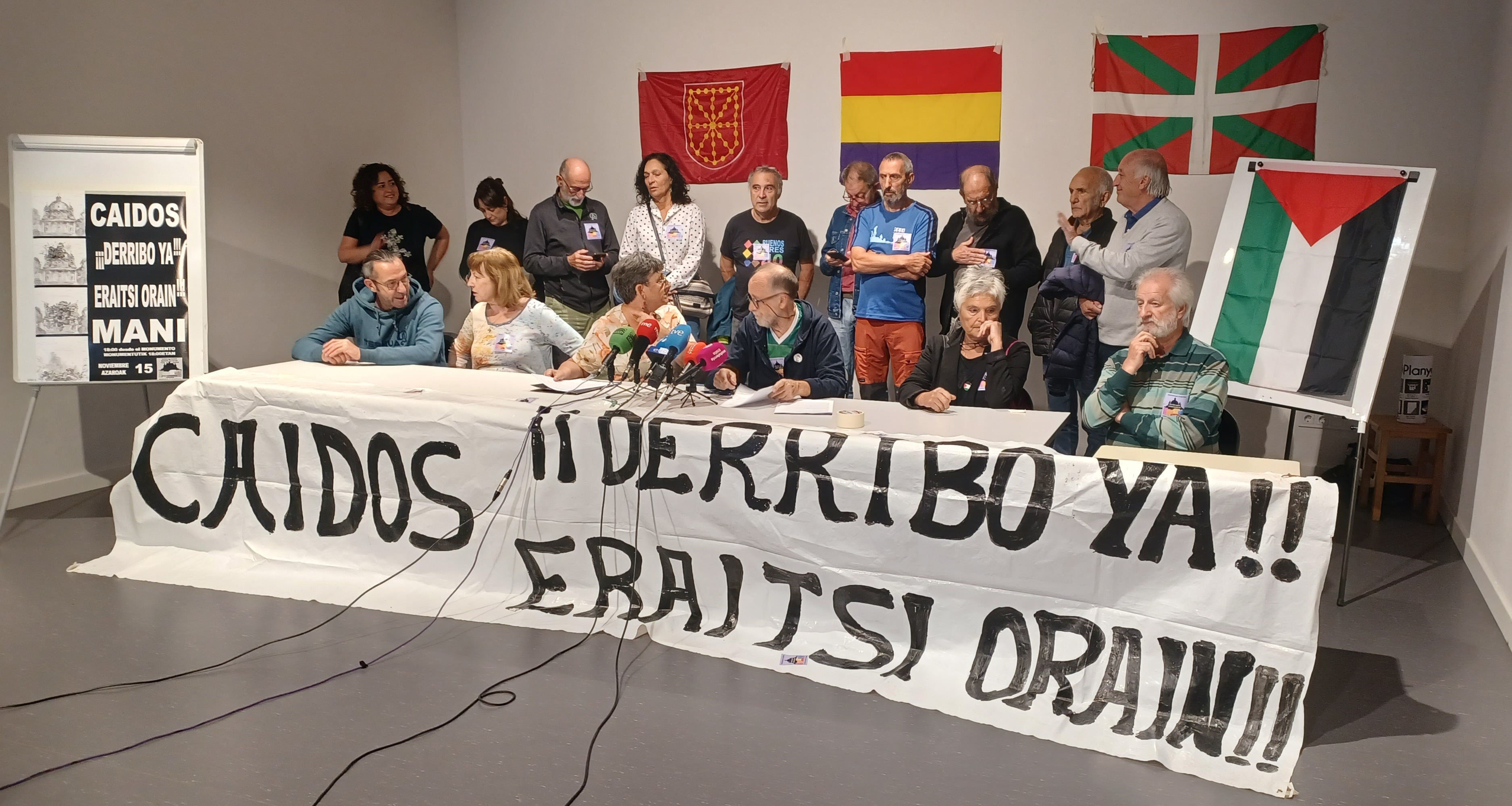 Las Asociaciones Memorialistas se manifestarán el 15 de noviembre reivindicando el derribo de los Caídos Las Asociaciones Memorialistas se manifestarán el 15 de noviembre reivindicando el derribo de los Caídos