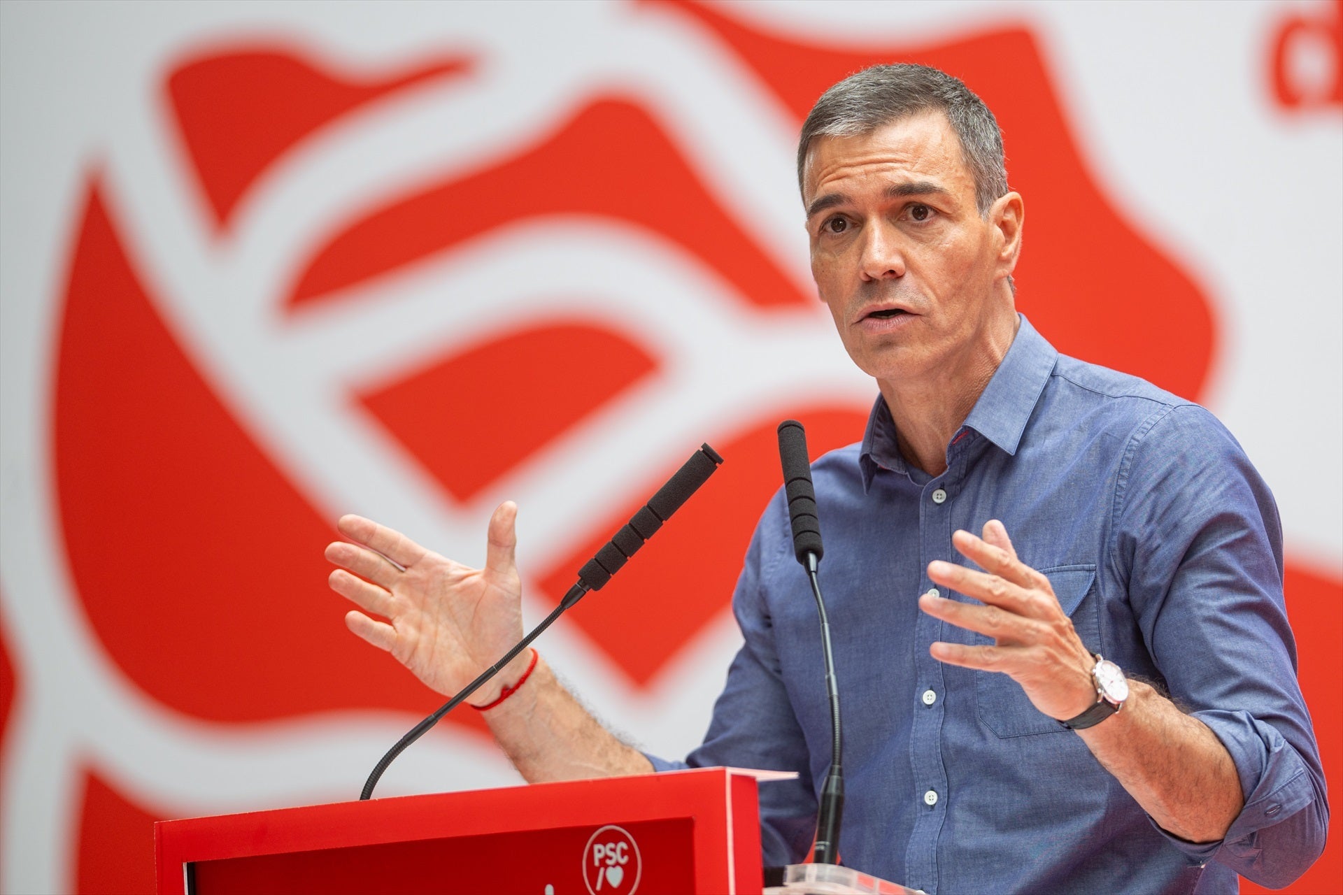 Sánchez defiende la inocencia de su mujer y su hermano: "El tiempo pondrá las cosas en su sitio" Sánchez defiende la inocencia de su mujer y su hermano: "El tiempo pondrá las cosas en su sitio"