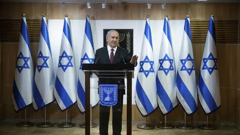 Netanyahu ordena colocar altavoces en la Franja de Gaza para transmitir su discurso ante Naciones Unidas
