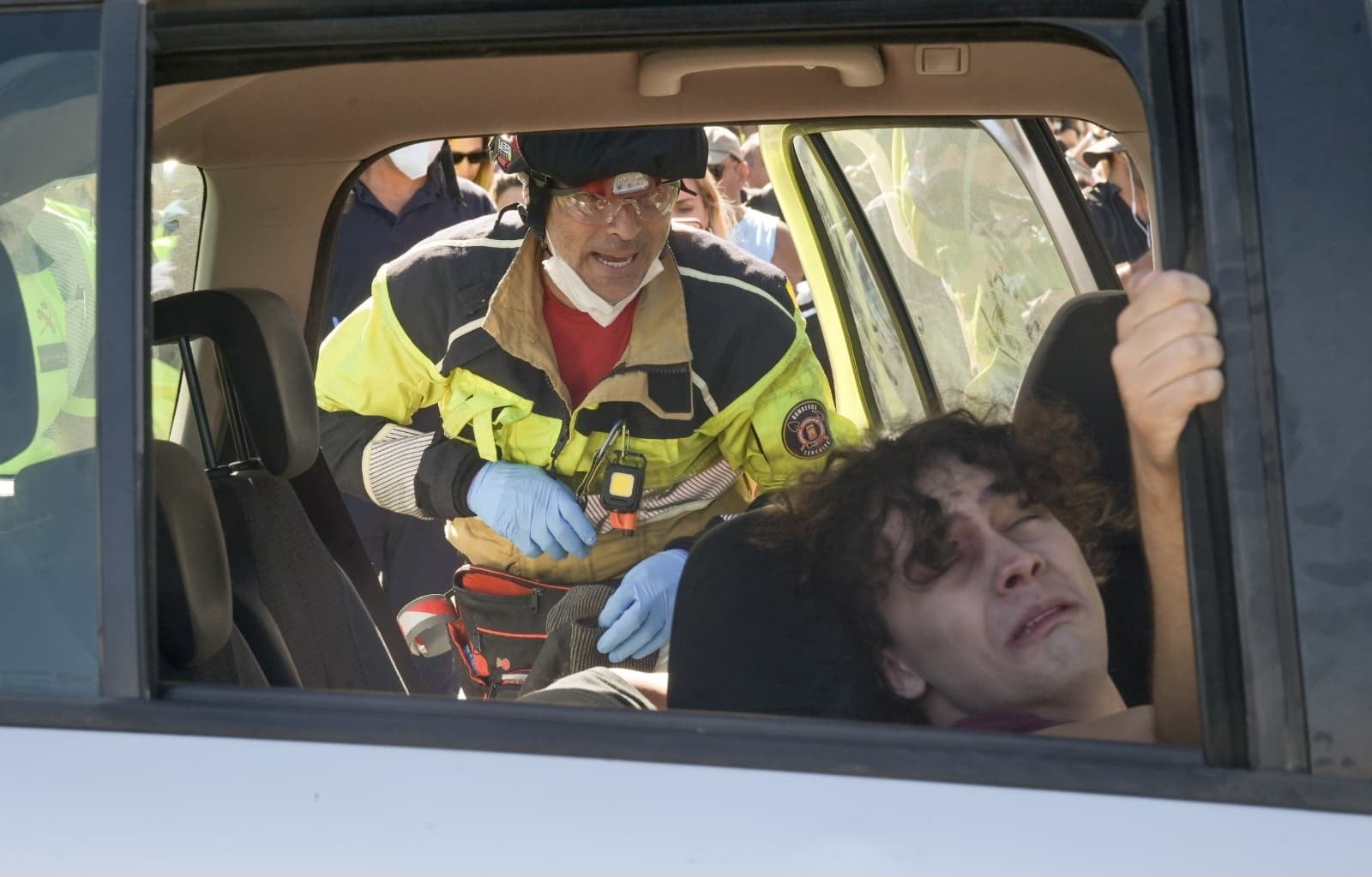 Simulacro de erupción volcánica en Tenerife: 200 evacuados, poblaciones confinadas y alertas en el móvil Simulacro de erupción volcánica en Tenerife: 200 evacuados, poblaciones confinadas y alertas en el móvil