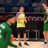 Ibon Navarro en un entrenamiento Ibon Navarro en un entrenamiento