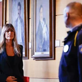 Imagen de archivo de Begoña Gómez, esposa del presidente del gobierno llegando a la comisión de investigación en la Asamblea de Madrid. Imagen de archivo de Begoña Gómez, esposa del presidente del gobierno llegando a la comisión de investigación en la Asamblea de Madrid.