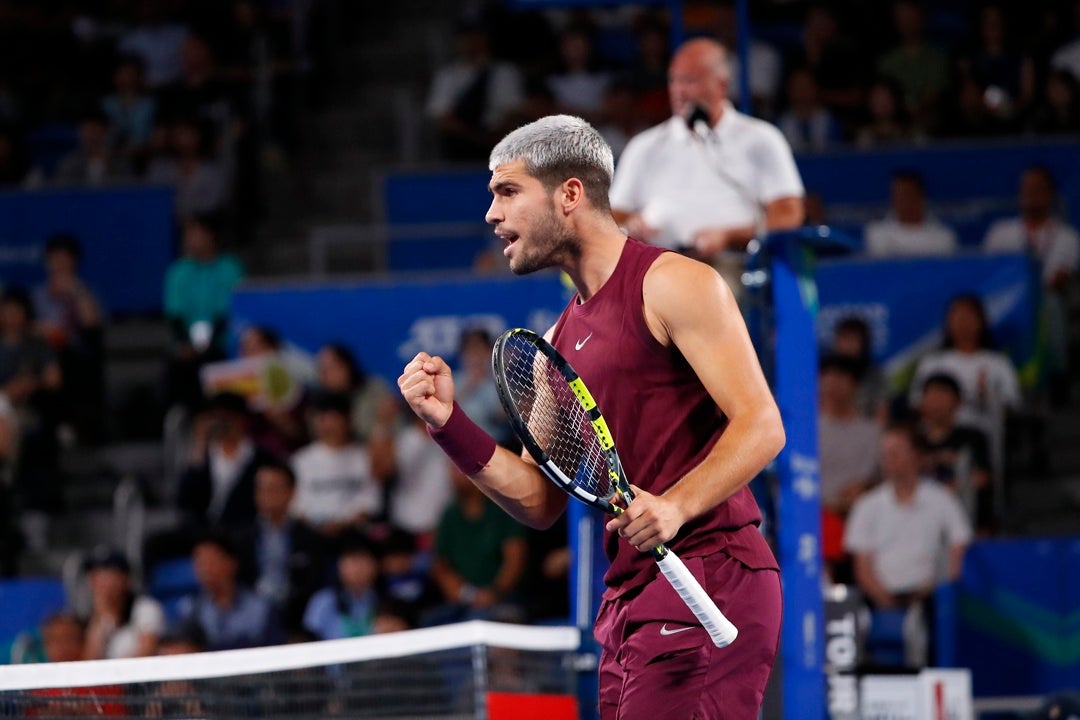 Alcaraz se olvida del tobillo izquierdo, tumba a Bergs y se sitúa en cuartos Alcaraz se olvida del tobillo izquierdo, tumba a Bergs y se sitúa en cuartos