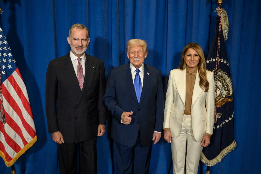 La Casa Blanca distribuye una foto del rey Felipe VI con Donald Trump días después de su encuentro en Nueva York La Casa Blanca distribuye una foto del rey Felipe VI con Donald Trump días después de su encuentro en Nueva York