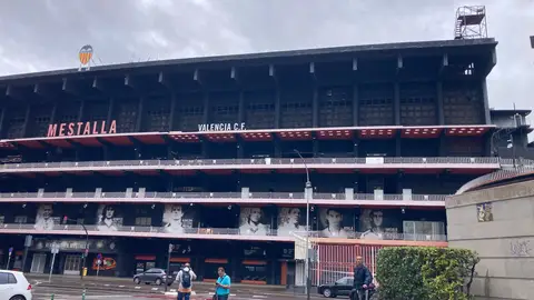 29-9-2025 Imagen de Mestalla horas antes de la suspensiòn del Valencia-Oviedo 29-9-2025 Imagen de Mestalla horas antes de la suspensiòn del Valencia-Oviedo