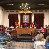 Sesión del pleno municipal del Ayuntamiento de Elche del mes de septiembre.