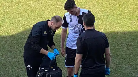 Intervención del personal médico de Unionistas en un encuentro de la pasada campaña Intervención del personal médico de Unionistas en un encuentro de la pasada campaña