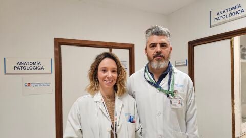 Los investigadores Ricardo Gargini y Berta Segura, del departamento de Anatomía Patológica y del Instituto de Investigación i+12 Los investigadores Ricardo Gargini y Berta Segura, del departamento de Anatomía Patológica y del Instituto de Investigación i+12