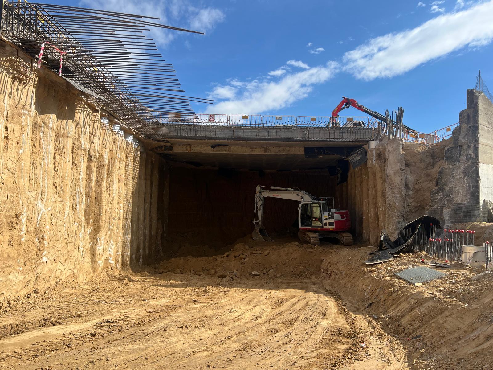 En noviembre de 2026 se abrirá al tráfico el túnel de la A-5 En noviembre de 2026 se abrirá al tráfico el túnel de la A-5