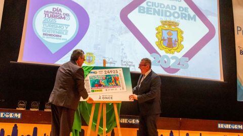 Grupo Social ONCE recibe el Premio Turismo 'Ciudad de Benidorm'