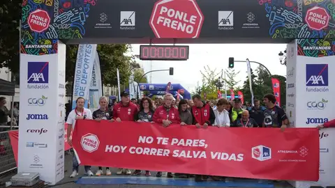 Más de 1.200 corredores se citan en la carrera solidaria 'Ponle freno' en Santander Más de 1.200 corredores se citan en la carrera solidaria 'Ponle freno' en Santander