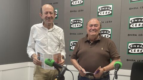 Pedro Lloret, concejal de Cultura de La Nuc&iacute;a, y Francesc Sempere, director de l'Auditori de La Nucia.