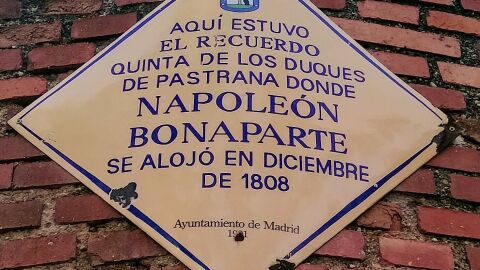 Placa Napole&oacute;n Bonaparte