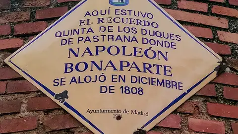 Placa Napoleón Bonaparte Placa Napoleón Bonaparte