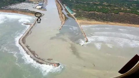 ASAJA Alicante insiste en la eliminación urgente del espigón de Guardamar del Segura para evitar que tapone el río ASAJA Alicante insiste en la eliminación urgente del espigón de Guardamar del Segura para evitar que tapone el río