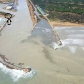 ASAJA Alicante insiste en la eliminación urgente del espigón de Guardamar del Segura para evitar que tapone el río