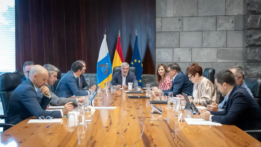 Reunión del Consejo de Gobierno de Canarias Reunión del Consejo de Gobierno de Canarias