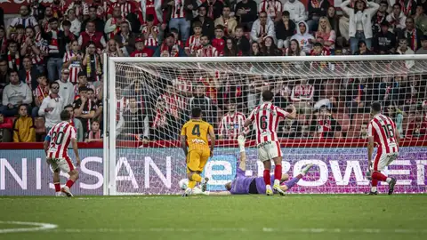 Imagen de un gol del Albacete Imagen de un gol del Albacete