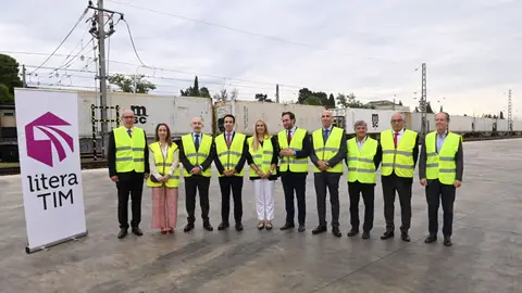 Inauguran la nueva terminal intermodal de mercancías literaTIM Inauguran la nueva terminal intermodal de mercancías literaTIM