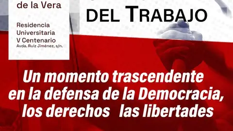 Unai Sordo clausurará este martes las ponencias de la Escuela Sindical del Trabajo de CCOO en Jarandilla de la Vera Unai Sordo clausurará este martes las ponencias de la Escuela Sindical del Trabajo de CCOO en Jarandilla de la Vera