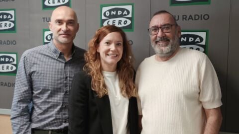 Nicol&aacute;s Cantador y Sara Delgado, miembros de Asociaci&oacute;n de Catarata Cong&eacute;nita de Espa&ntilde;a ACCESDELUZ, en M&aacute;s de uno Alcal&aacute;