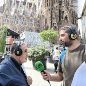 Gabriel Mercadal, president de l'Associació de Veïns de la Sagrada Família, durant l'entrevista amb 'La Ciutat'