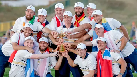 Europa resiste y revalida la Ryder Cup Europa resiste y revalida la Ryder Cup