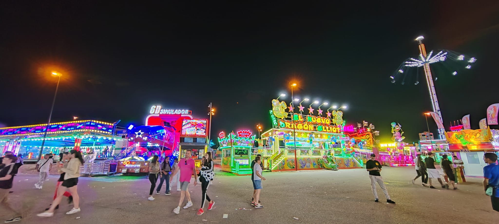 Todo listo en el ferial de Valdespartera a pesar de la tormenta del domingo Todo listo en el ferial de Valdespartera a pesar de la tormenta del domingo