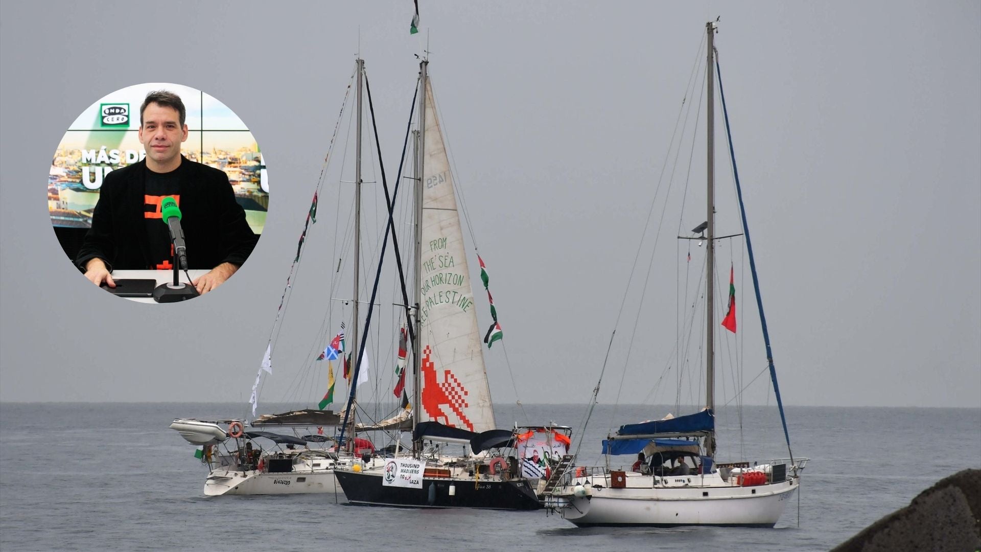 Rubén Amón, sobre la Flotilla: "El objetivo de la misión se desvanece cuando hay un escenario que conlleva el fin de los bombardeos" Rubén Amón, sobre la Flotilla: "El objetivo de la misión se desvanece cuando hay un escenario que conlleva el fin de los bombardeos"