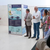 Inauguración de la exposición en el IES Drago