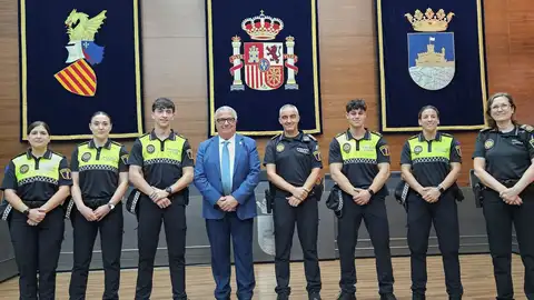 Oropesa incorpora 5 agentes interinos a su plantilla de Policía Local Oropesa incorpora 5 agentes interinos a su plantilla de Policía Local