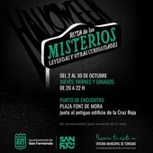 Cartel de la Ruta de los Misterios de San Fernando Cartel de la Ruta de los Misterios de San Fernando