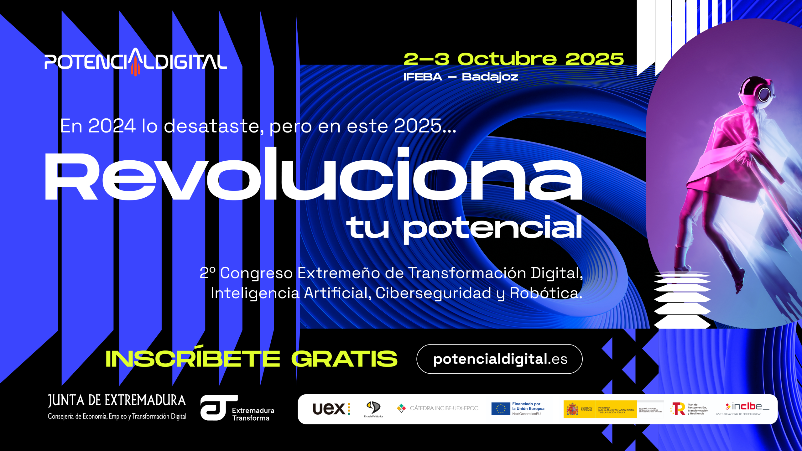 Este jueves arranca en Badajoz el Congreso "Potencial Digital" Este jueves arranca en Badajoz el Congreso "Potencial Digital"